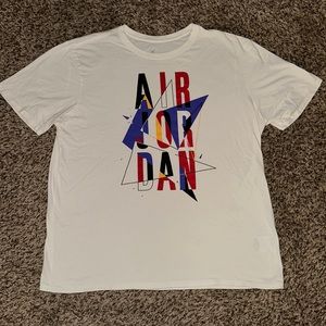 “JORDAN” White Air Jordan T-Shirt